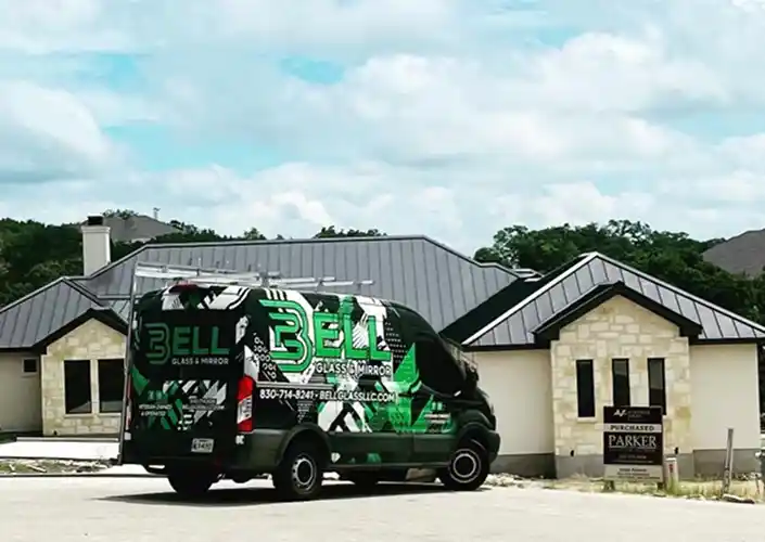 Bell Glass & Mirror Van